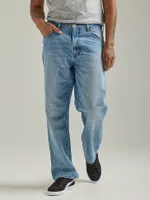 Men's Destructed Loose Fit Jean Plains