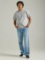 Men's Destructed Loose Fit Jean Plains