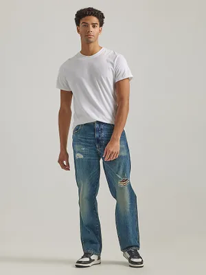 Men's Destructed Loose Fit Jean Odessa