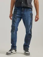 Men's Relaxed Taper Jean Rough Neck