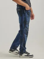 Men's Relaxed Taper Jean Rough Neck