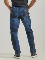 Men's Relaxed Taper Jean Rough Neck