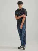 Men's Relaxed Taper Jean Rough Neck