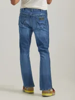 Men's Destructed Bootcut Jean Rio