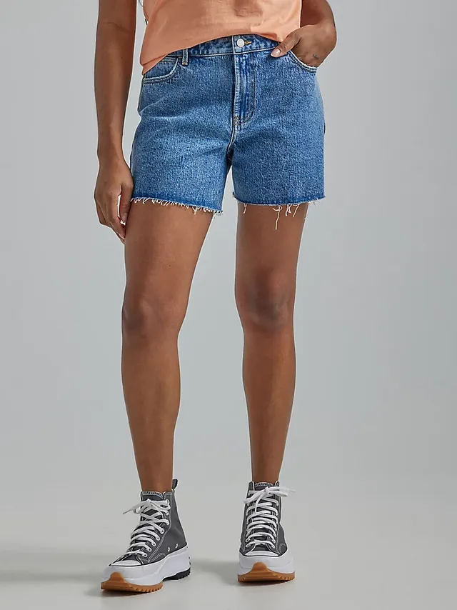 Wrangler Women's Reworked Short Dark Stone