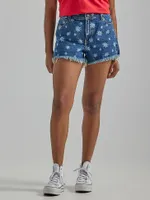 Women's High Rise Stars Vintage Short Malibu