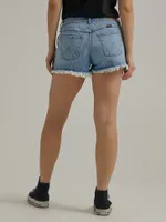 Women's High Rise Vintage Cut-Off Short Medium Wash