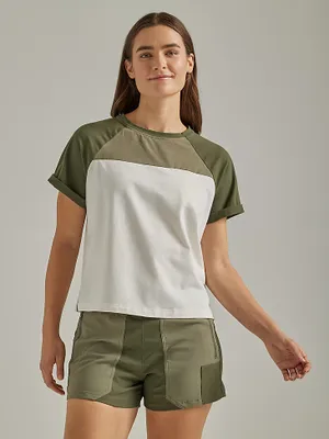 ATG By Wrangler® Women's Compass Tee Dusty Olive