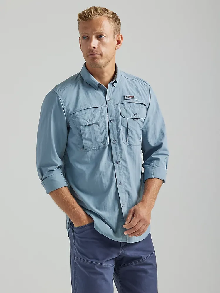 Wrangler ATG By Wrangler™ Men's Angler Long Sleeve Shirt