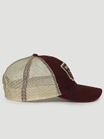 Mens Steer Head Hat:Red Brown:ONE SIZE