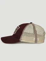 Mens Steer Head Hat:Red Brown:ONE SIZE