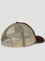 Mens Steer Head Hat:Red Brown:ONE SIZE