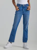 Women's Wrangler® Wild West 603 High Rise Straight Jean Smoke Sea