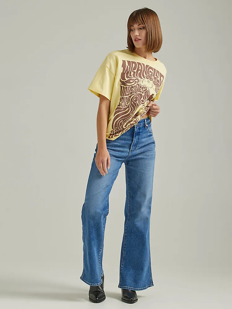 Rolla's Sailor Low-Rise Flare Jeans