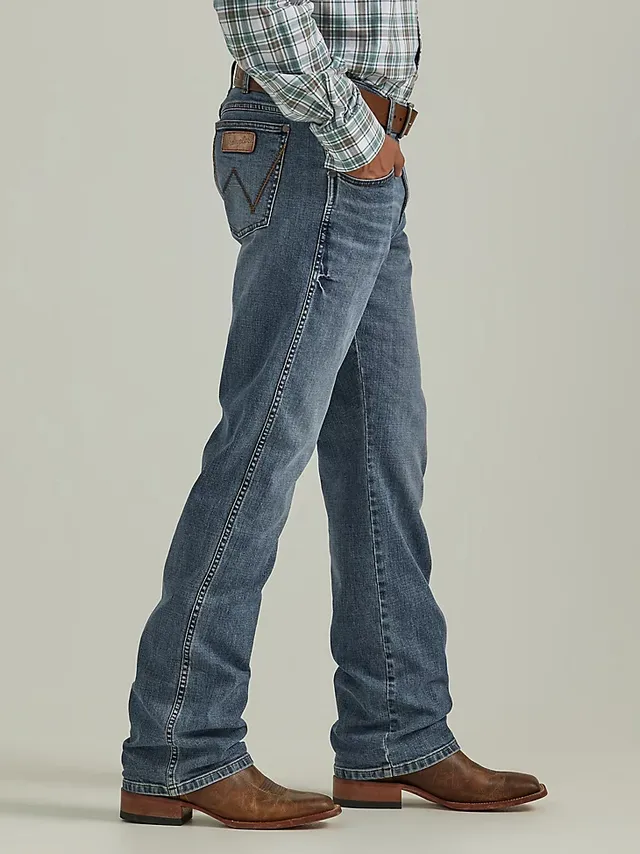 Wrangler® Men's Retro® Slim Fit Bootcut Jeans - River Wash – Picov's Tack  Shop