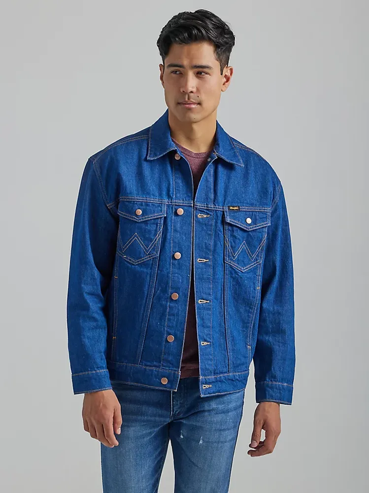 Men's Heritage Anti-Fit Jacket Wrangler Blue