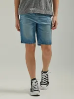Boy's Wrangler® Indigood™ Slim Fit Short (4-18) Meadow