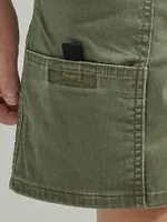 Boy's Utility Short Olive