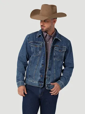 Wrangler® Cowboy Cut® Unlined Denim Jacket Stonewash