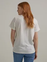 Women's Classic Ringer Tee Marshmallow