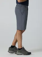 Men's Performance Elastic Waist Short Iron Gate