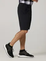 Men's Performance Elastic Waist Short Jet Black