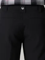 Men's Performance Elastic Waist Short Jet Black