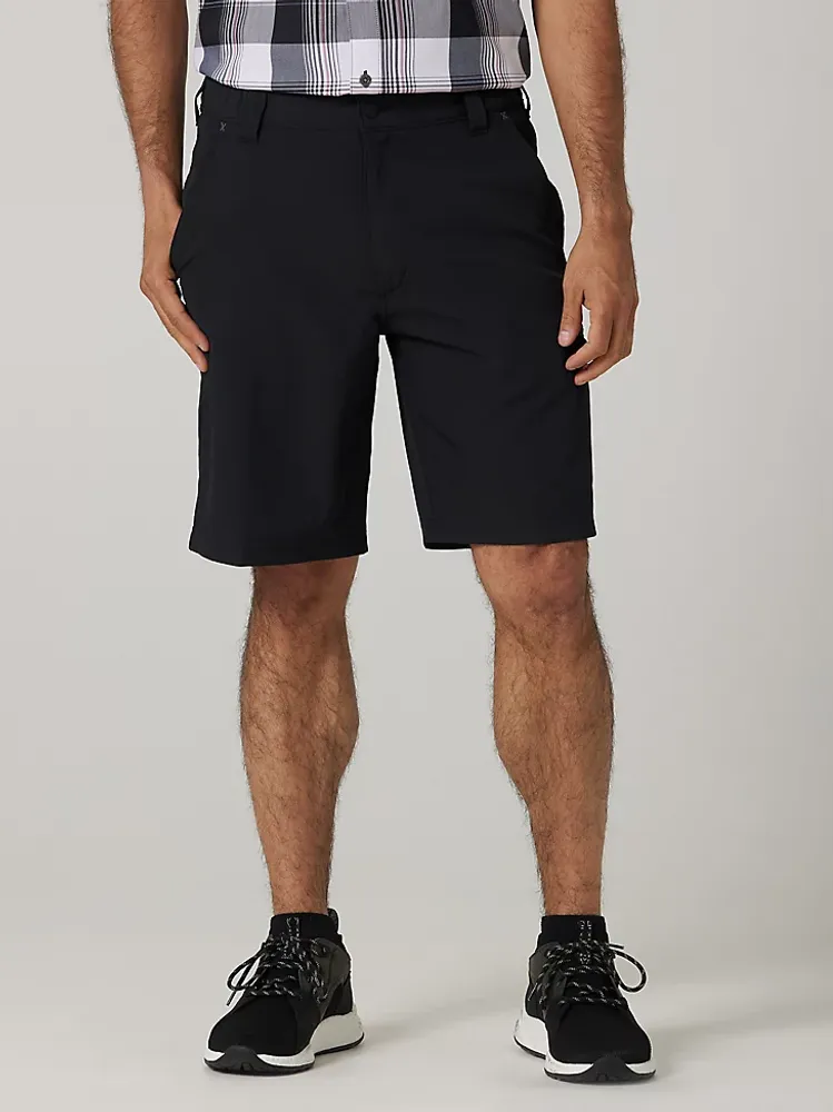 Men's Performance Elastic Waist Short Jet Black