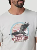 Men's Soaring Eagle Graphic T-Shirt Lunar Rock Heather