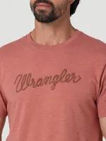 Men's Wrangler® Rope Logo T-Shirt Redwood Heather