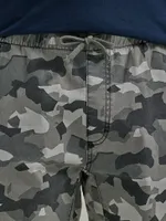 Men's Free To Stretch™ Drawstring Cargo Short Monument Camo