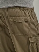 Men's Free To Stretch™ Drawstring Cargo Short Pine Green