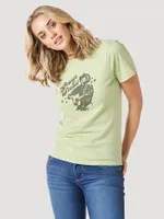 Women's Wrangler® George Strait Slim Fit Graphic Tee Reseda Heather