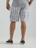 Men's Five Star Premium Cargo Short White Plaid