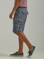 Wrangler® Men's Five Star Premium Stacked Cargo Short Pewter