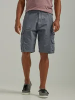 Wrangler® Men's Five Star Premium Stacked Cargo Short Pewter