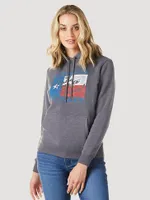Women's Wrangler® George Strait Pullover Hoodie Charcoal Heather
