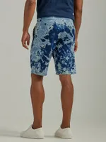 Men's Fleece Knit Short Tie Dye