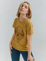 ATG By Wrangler® Women's Mountains Tee Pale Gold