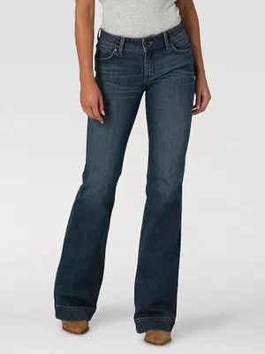 Women's Wrangler Retro® Mae Wide Leg Trouser Jean Janet