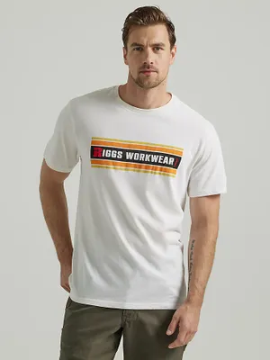 Wrangler® RIGGS Workwear® Relaxed Front Graphic T-Shirt Marshmallow