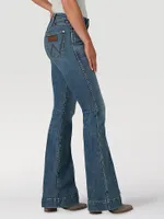 Women's Wrangler Retro® Premium High Rise Trouser Jean Briley