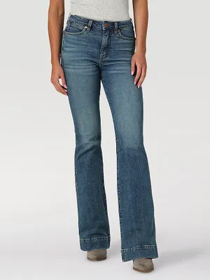 Women's Wrangler Retro® Premium High Rise Trouser Jean Briley