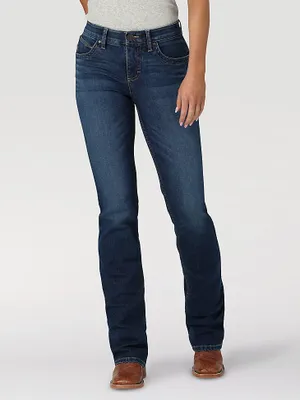 Women's Wrangler® Ultimate Riding Jean Q-Baby Mid-Rise Bootcut Shirley