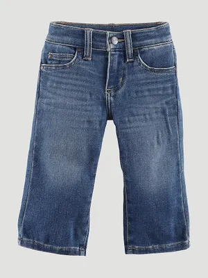 Little Girl's W Stitched Bootcut Jean Alexis