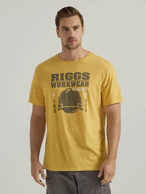 Wrangler® RIGGS Workwear® Relaxed Front Graphic T-Shirt Ochre