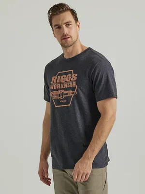 Wrangler® RIGGS Workwear® Relaxed Front Graphic T-Shirt Caviar