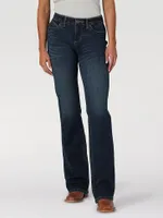 Women's Wrangler® Jade Mid-Rise Relaxed Bootcut Ultimate Riding Jean Riley