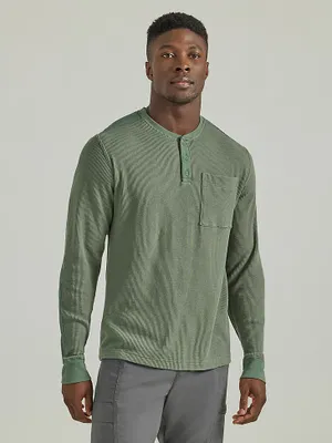 ATG by Wrangler® Men's Henley Laurel Green