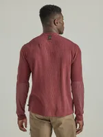 ATG by Wrangler® Men's Henley Mahogany